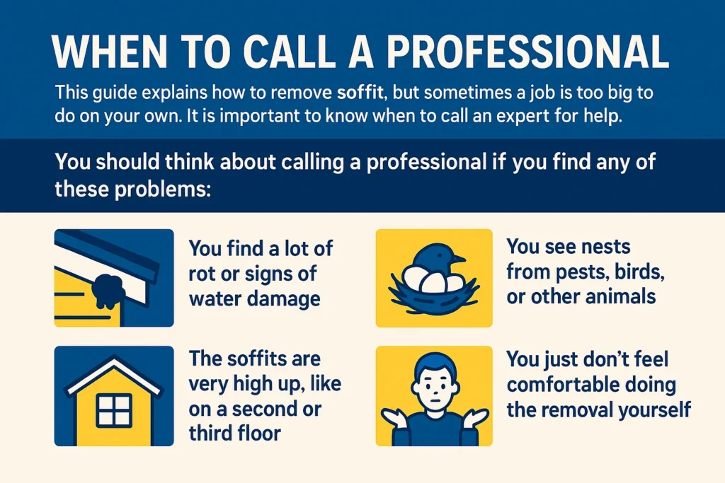 when to call a professional